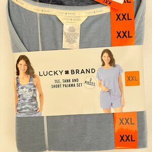 Lucky Brand 3-piece Pajama Set NWT
